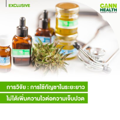 การวิจัย: การใช้กัญชาในระยะยาวไม่ได้เพิ่มความไวต่อความเจ็บปวด