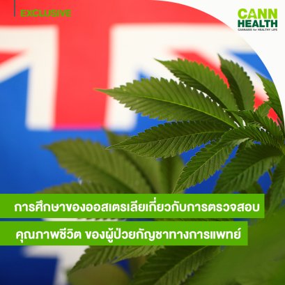 การศึกษาของออสเตรเลียเกี่ยวกับการตรวจสอบคุณภาพชีวิตของผู้ป่วยกัญชาทางการแพทย์