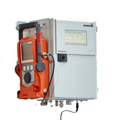 เครื่องวัดตรวจจับก๊าซสำหรับงานไบโอแก๊ส รุ่น BioControl 2 ( Biogas Analyzer)