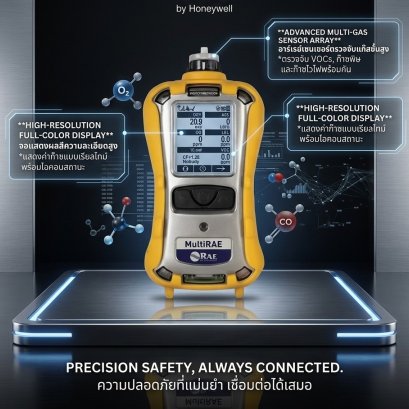 Wireless, portable multi-gas detector for VOCs