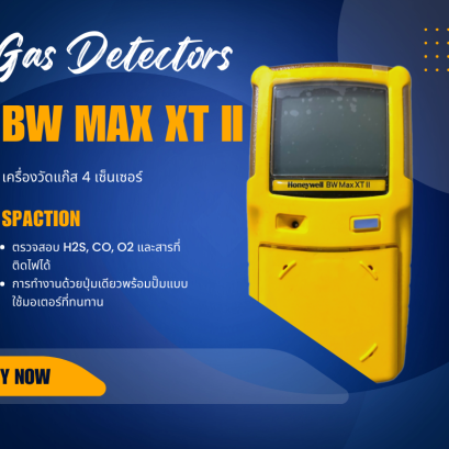 Portable gas detector model BW MAX XT II Part 2