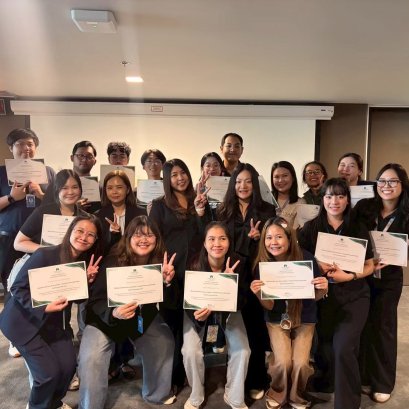 Proactive Management จัดการอบรมหลักสูตร "เติมพลังการทำงานเป็นทีมเวิร์ค" ให้กับบุคลากร