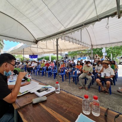 งานประชุมใหญ่สามัญ ปี 2565 - หมู่บ้านจัดสรรโกลเด้นทาวน์ อ่อนนุช-ลาดกระบัง