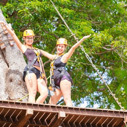 A016 : Phuket Paradise Zipline 10 platform + ATV 30 mins