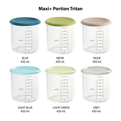 Beaba - Maxi+ Portion Tritan ( 420 ml. )