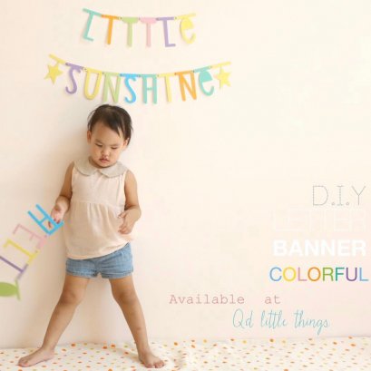 Happy Journey - DIY Banner ( Colorful )
