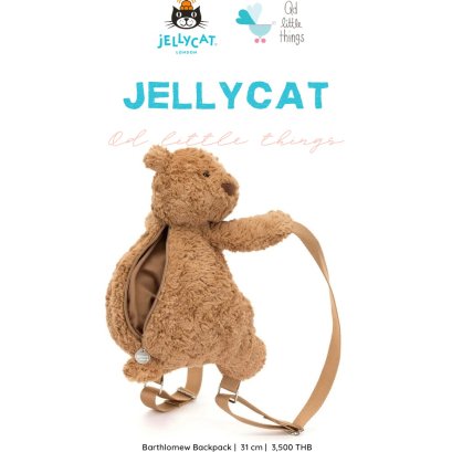 Jellycat - Bartholomew Bear Backpack