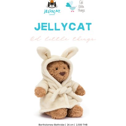 Jellycat - Bartholomew Bear Bathrobe Outfit