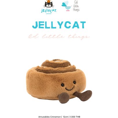 Jellycat - Amuseables Cinnamon Bun