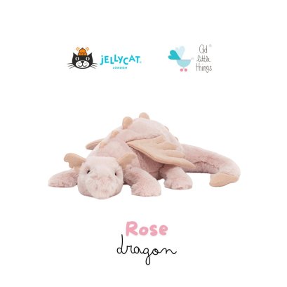 Jellycat - Rose Dragon (66 cm.)