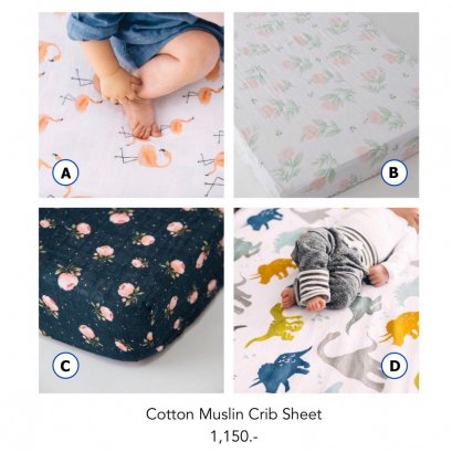Little Unicorn - Cotton Muslin Crib Sheet