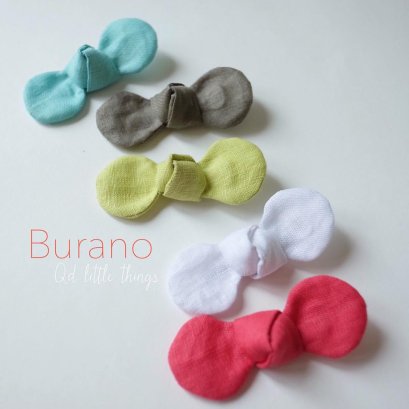 Qd Knot Clippie : Burano ( set of 5 )