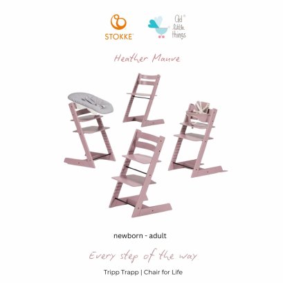 STOKKE® TRIPP TRAPP® Chair - Heather Mauve