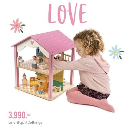 Tender Leaf - Pink Leaf House