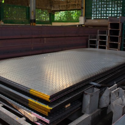 เหล็กแผ่นลาย