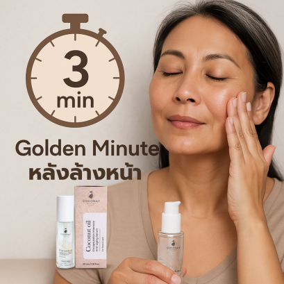 Golden Minute หลังล้างหน้า นาทีทองที่ผิวดูดซึมได้ดีที่สุด