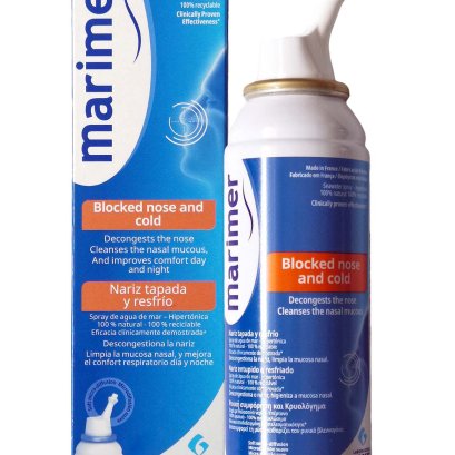Marimer Blocked nose and cold - Hypertonic Seawater spray 100 mL
