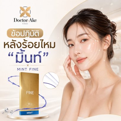 การปฏิบัติตัวหลังการทำโปรแกรมร้อยไหมมิ้นท์