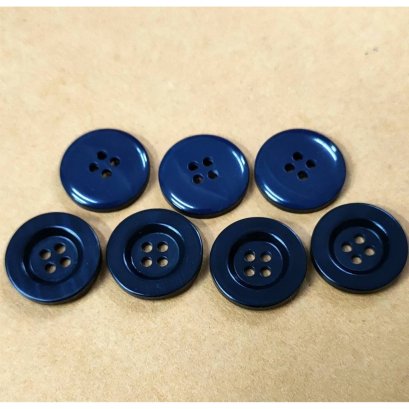 กระดุมเสื้อสูท/โค้ทสีกรม  ติดกางเกง 20มิล (50 เม็ด)