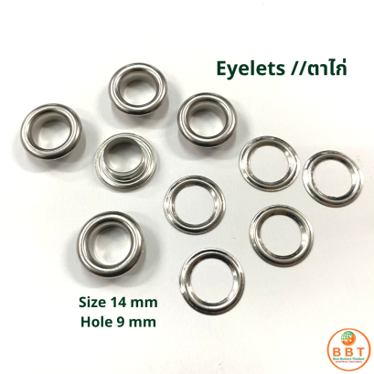 silver eyelet