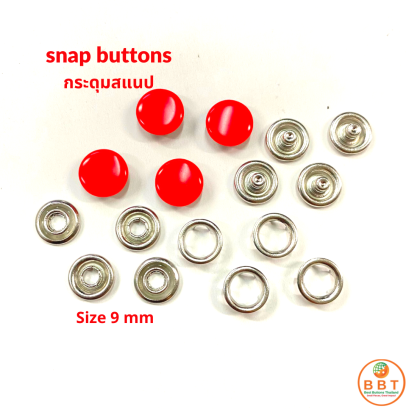 painted snap button