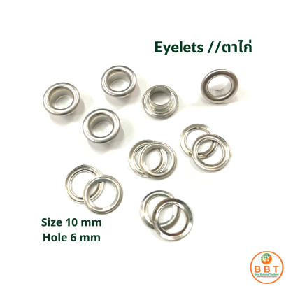 silver eyelet