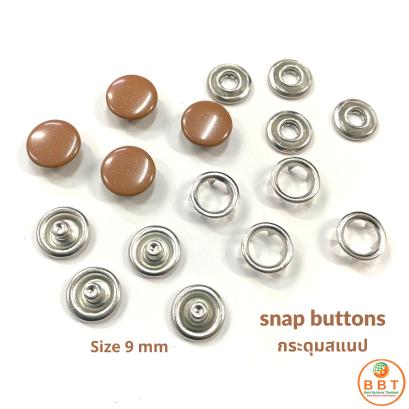 กระดุมสแนปพ่นสี