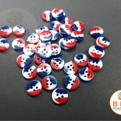 กระดุมลายธงชาติลงโลโก้