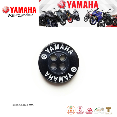 กระดุมโลโก้ &quot; YAMAHA &quot;