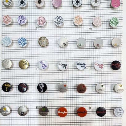 Color Jeans Buttons