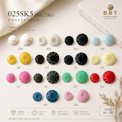 Fashion 4-Hole Pinwheel Buttons, 11.5 mm and 15 mm, for Fashion Garments (Assorted Colors)