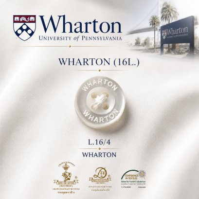 กระดุมโลโก้ WHARTON