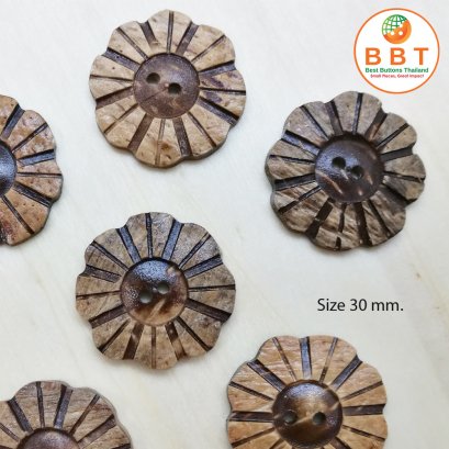 กระดุมกะลา CC8