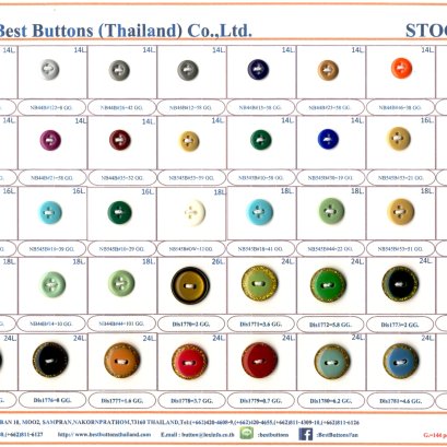 Shirt Buttons / Polo / Hawaii