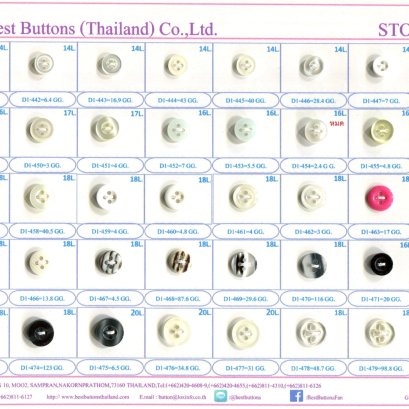 กระดุมเชิ้ต/ โปโล / ฮาวาย