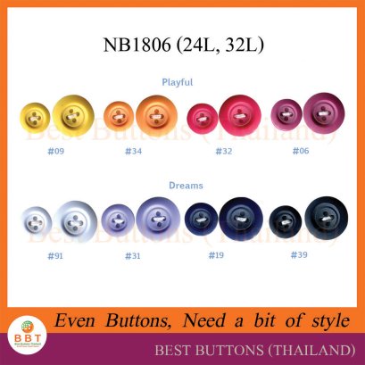 Semi-Matt Suit Buttons (24L&amp;32L)
