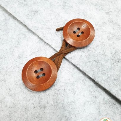 กระดุมกะลาแท้สำหรับตกแต่ง