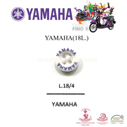 Engraved Buttons YAMAHA