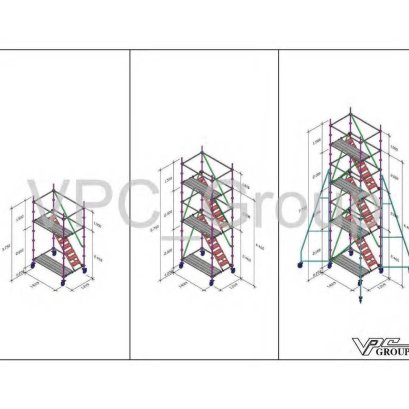 นั่งร้านระบบลิ่มล็อก Ringlock Scaffolding