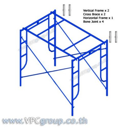 นั่งร้านญี่ปุ่น Frame scaffolding 