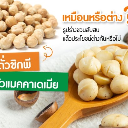 "Chick pea" and "Macadamia "