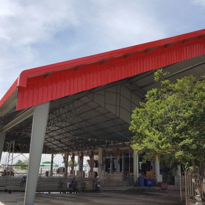 Bright Color Metal Sheet Installation with PEB-Steel Structure