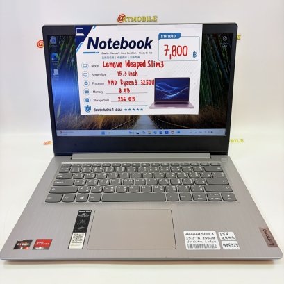 Notebook Lenovo ideapad Slim 3 (Gray) NB6924