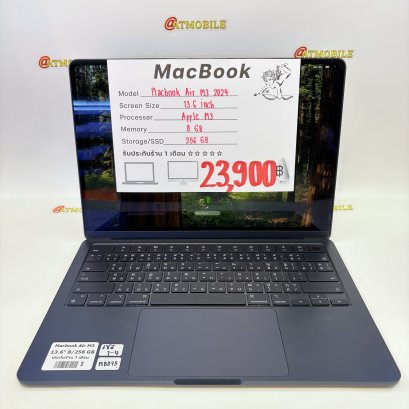 Macbook Air M3 2024 13.6&quot; (Midnight) MB075