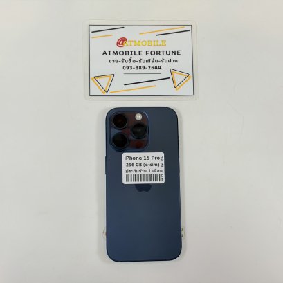 iPhone 15 Pro 128GB (e-sim เท่านั้น) (Blue Titanium) i69216