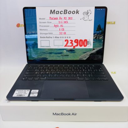 Macbook Air M2 2022 13.6 inch (Midnight) MB070