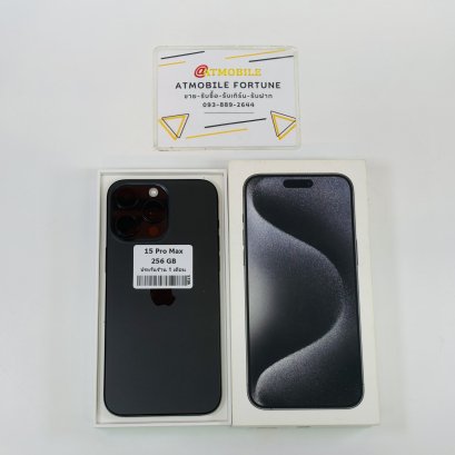 iPhone 15 Pro Max 256GB (Black Titanium) i0935