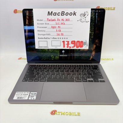 Macbook Air M2 2022 13.6 inch (Space Gray) MB6904