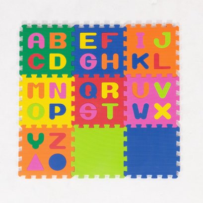 ๋Jigsaw E112 อัดลายABC ปั้ม A-Z (26ชิ้น/PACK)