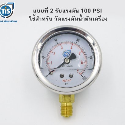 เกจวัดแบบเข็ม TIS 100 PSI